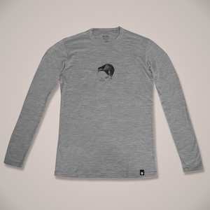 Kiwi Long Sleeve Mens Merino T-Shirt