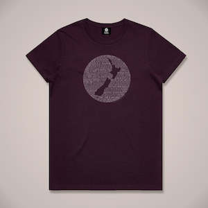 Clothing: NZ Words Womens T-Shirt