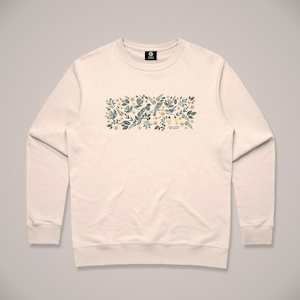 Birds of a Feather Womens Sweatshirt - Ivory