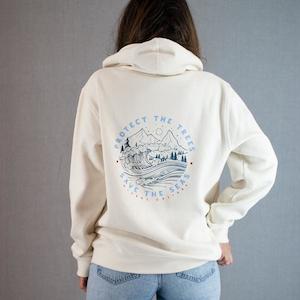 Trees 'n' Seas Womens Hoodie