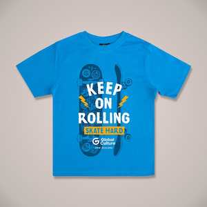 Keep On Rolling Kids T-Shirt