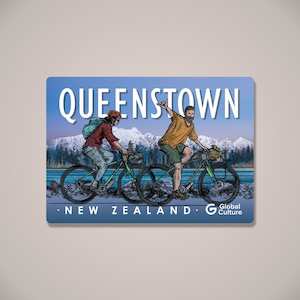 Clothing: Bike Queenstown Magnet