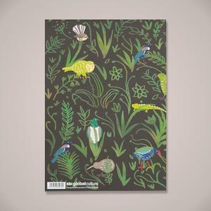 Native Birds Gift Wrap