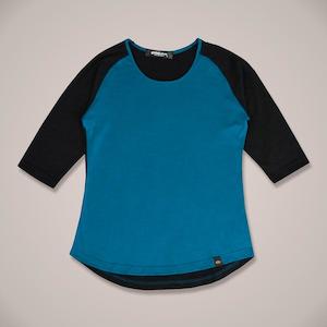 3/4 Sleeve Womens Merino T-Shirt