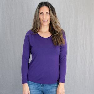 Long Sleeve Womens Merino T-Shirt