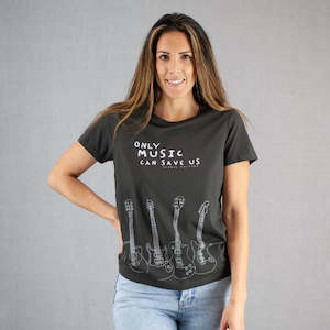 Music can save us Womens T-Shirt