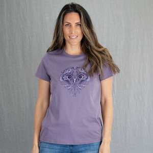 Nature Owl Womens T-Shirt