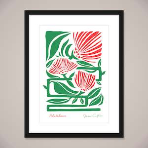 Clothing: Pohutukawa Wall Art