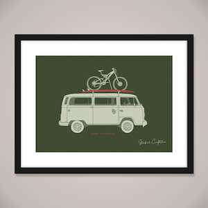 Kombi Adventure Wall Art