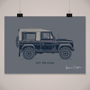 Off the Road Wall Art