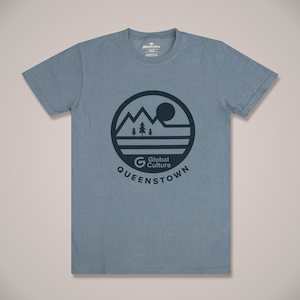 Clothing: Queenstown Blue Moon Unisex T-shirt