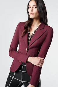 Smythe Duchess Blazer - Plum