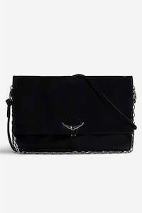 Zadig & Voltaire Rock Eternal XL Clutch - Noir