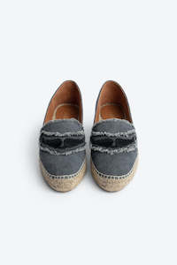 Zadig & Voltaire Canvas Espadrilles - Noir