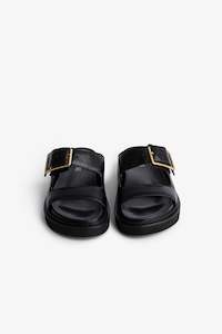 Zadig & Voltaire Cecilia Alpha Sandals - Noir