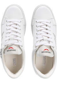 Clothing: Zadig & Voltaire Calfskin Sneakers - White