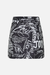 Camilla Mini Skirt - Spirit Scribble