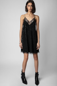 Zadig & Voltaire Ristyz Jac Stars Dress - Noir