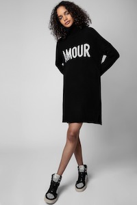 Zadig & Voltaire Almira We Amour Dress - Noir