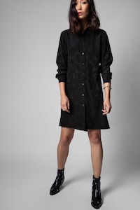 Clothing: Zadig & Voltaire Rooka Skeleton Dress