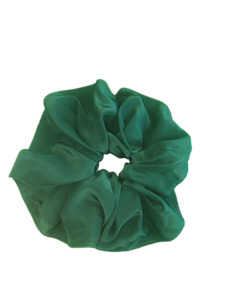 Clothing: Scrunchie - Forest Green