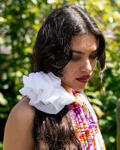 Clothing: Srunchie ~ Gardenia Silk