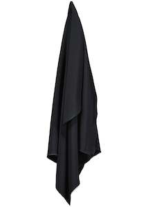 Clothing: Custom Fabric ~ Black Double Silk Crepe De Chine