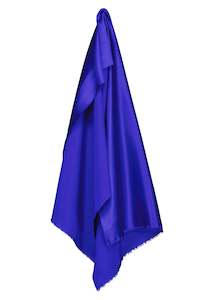 Clothing: Custom Fabric ~ Electric Blue Silk Satin