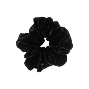 Scrunchie ~ Black Velvet