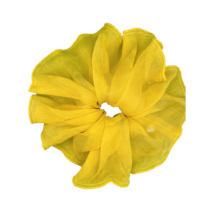 Scrunchie ~ Sunflower Silk Chiffon