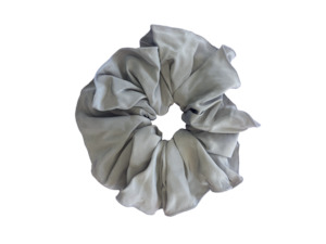 (Limited) Scrunchie ~ Dove Grey Silk