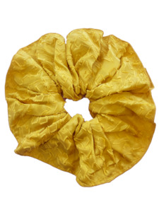 Clothing: (Limited) Scrunchie ~ Kōwhai Jacquard