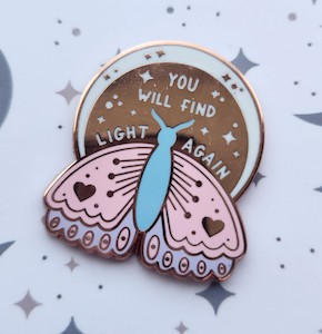 Enamel Pin - You will find light again ⋆ Glorious Co