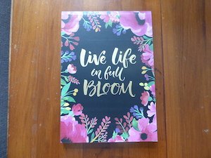 Live Life in Full Bloom Journal ⋆ Glorious Co