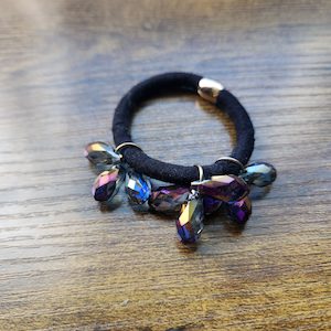 Custom-made beaded hair tie ⋆ Glorious Co