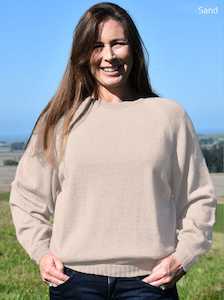 Raglan Crew Neck Jumper