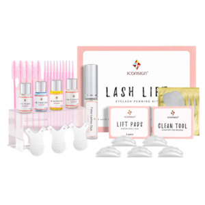 Lash Lift Kit - Eyelash Perming Set with Eyepad and Brush