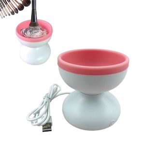 Electric Makeup Brush Cleaner Machine USB Cosmetic Brush Cleaning Tools Painting…