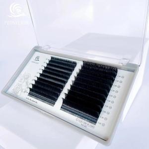 Mixed Flat Black Eyelash Extensions 8-15mm 20Lines