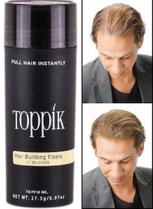 Hair Accessories: Lite Blonde Toppik Hair Building Fibers ~ 27.5g