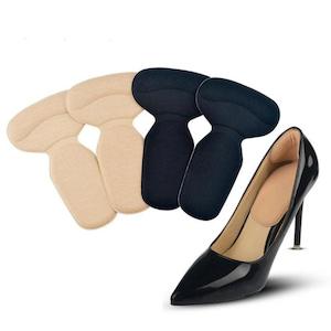 Fitness: Soft T Shape High Heel Grips Liner Shoes Insert Pad - 1 Pair