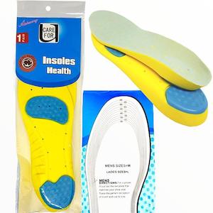 Unisex - Memory Foam Arch Support Insoles Lightweight