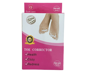 Fitness: 1 pair Hammer Toe Corrector (White)