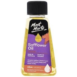 Mont Marte Oil Medium -  Safflower Oil Premium 125ml