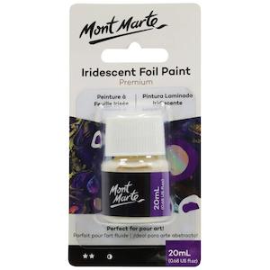 Art And Craft: Iridescent Foil Paint Premium 20ml - Mont Marte