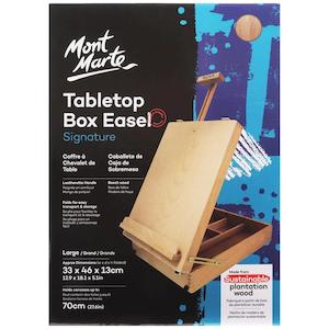 Tabletop Box Easel Signature - Large - Mont Marte