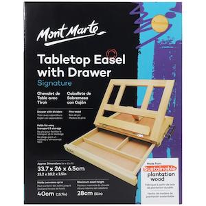 Table Easel with Drawer Signature - Mont Marte