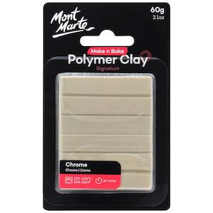 Make n Bake Polymer Clay Signature 60g (2.1oz) - Chrome