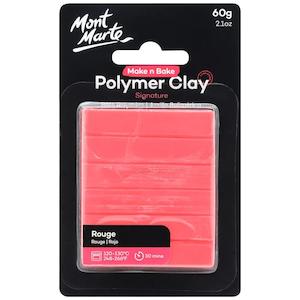 Make n Bake Polymer Clay Signature 60g (2.1oz) - Rouge