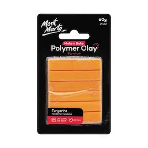 Mont Marte Make n Bake Polymer Clay Signature 60g - Tangerine